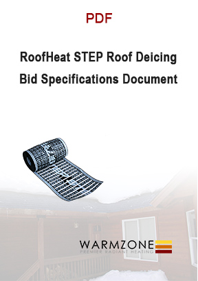Low-voltage RoofHeat STEP bid specifications document