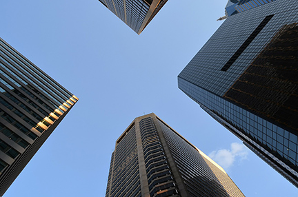 Skyscrapers in downtown Philadelphia