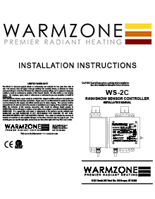 WS-2C Snow Sensor Installation Instructions