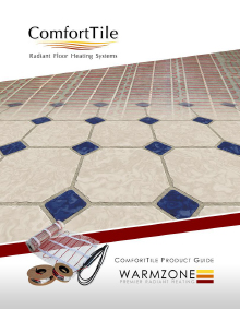 ComfortTile floor heating system product guide.
