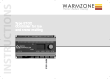 ETO2 Snowmelt Controller Installation Manual