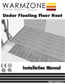 RetroHeat floor heating system installation manual