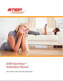 FloorHeat STEP low-voltage floor heating system installation manual