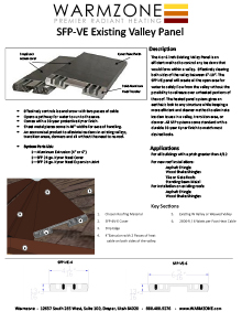 Roof deicing heating panels for heating roof valleys