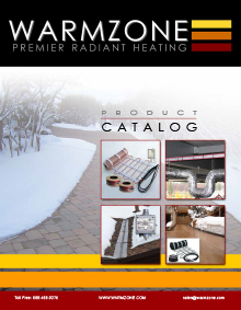 Warmzone radiant heat product catalog