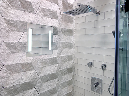 ShowerLite clear mirror