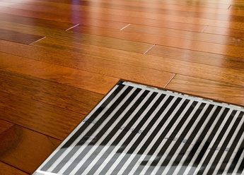 Heat hardwood floors with Warmzone's FilmHeat