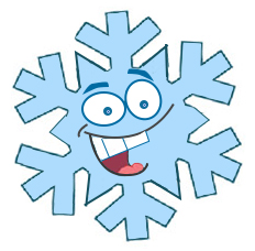 Illustration of Sid the snowflake for roof de-icing article