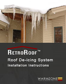 RetroRoof de-icing system installation guide