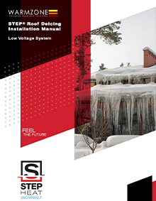 Low-voltage RoofHeat STEP roof deicing system installation manual
