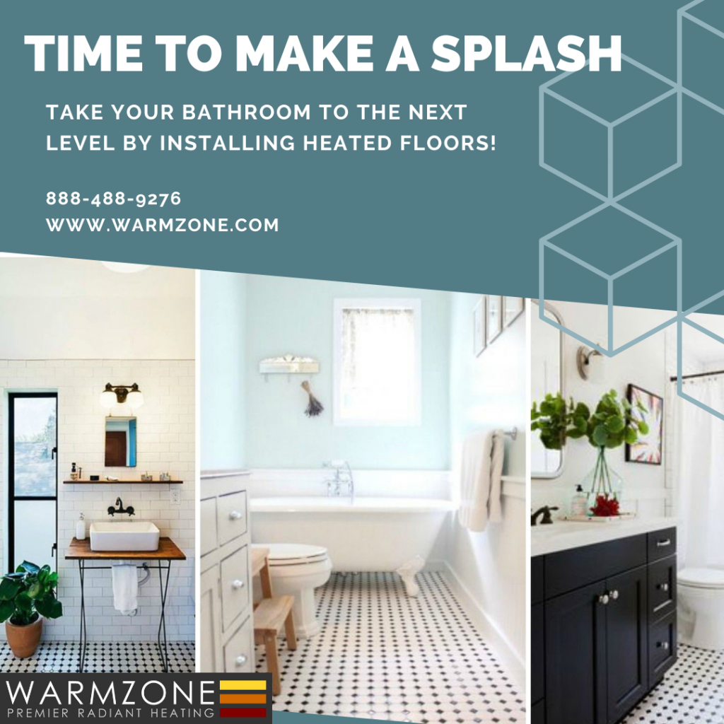 Make a splash - Radiant heated floors