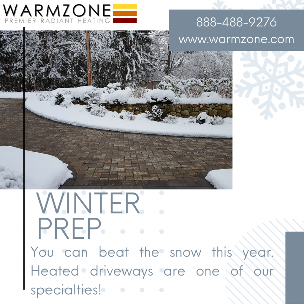 Heated driveways - lifestyles ad.