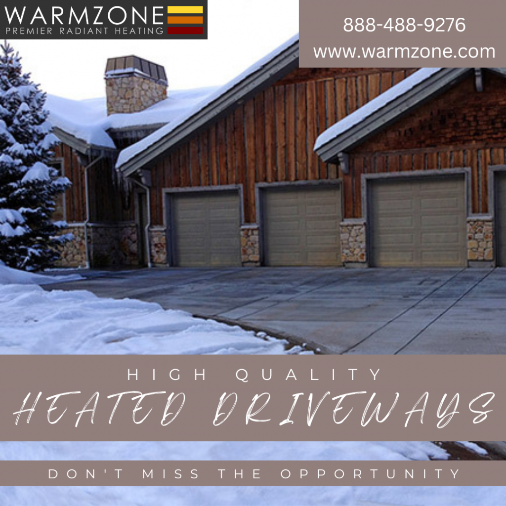 High quality heated driveways