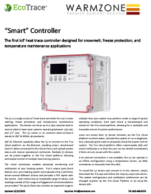 Smart Controller Data Sheet cover thumbnail