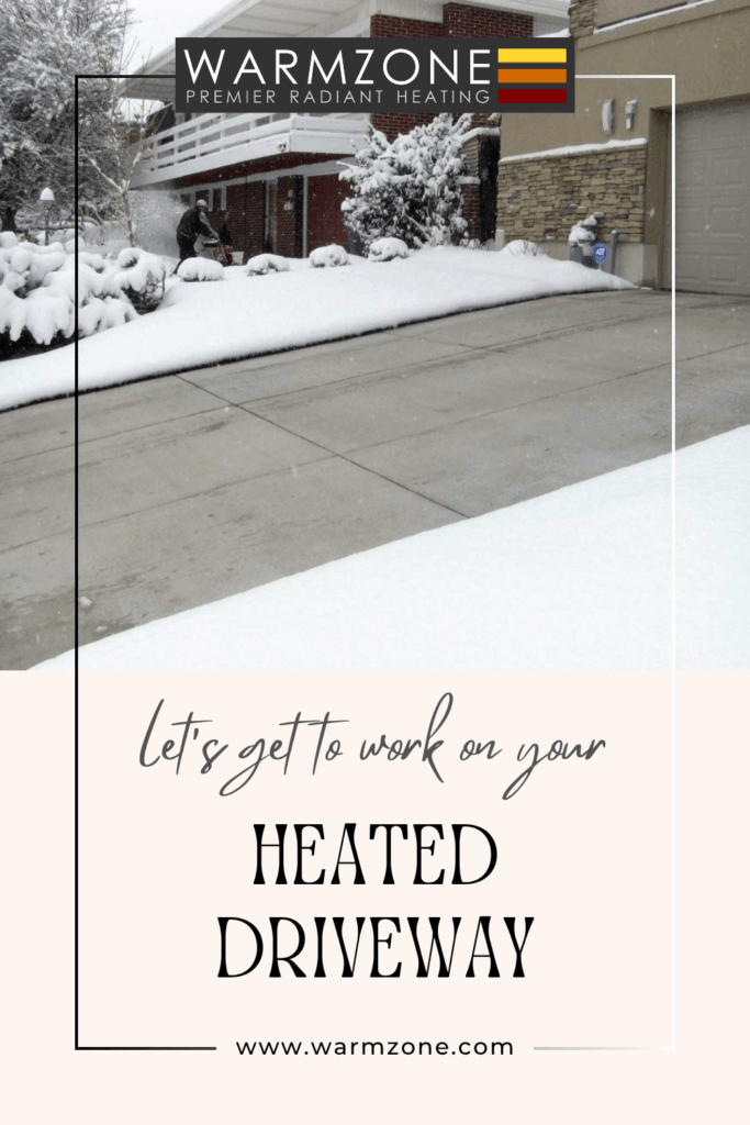 Radiant Heat Driveway