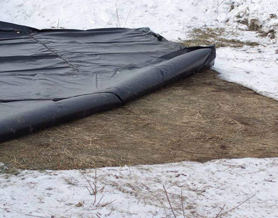 Heated Concrete Blanket