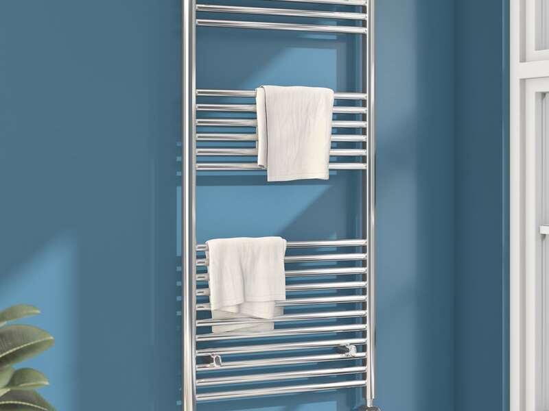 Large wall-mount towel warmer