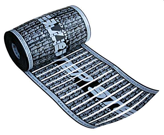 Low-voltage FloorHeat STEP heating element