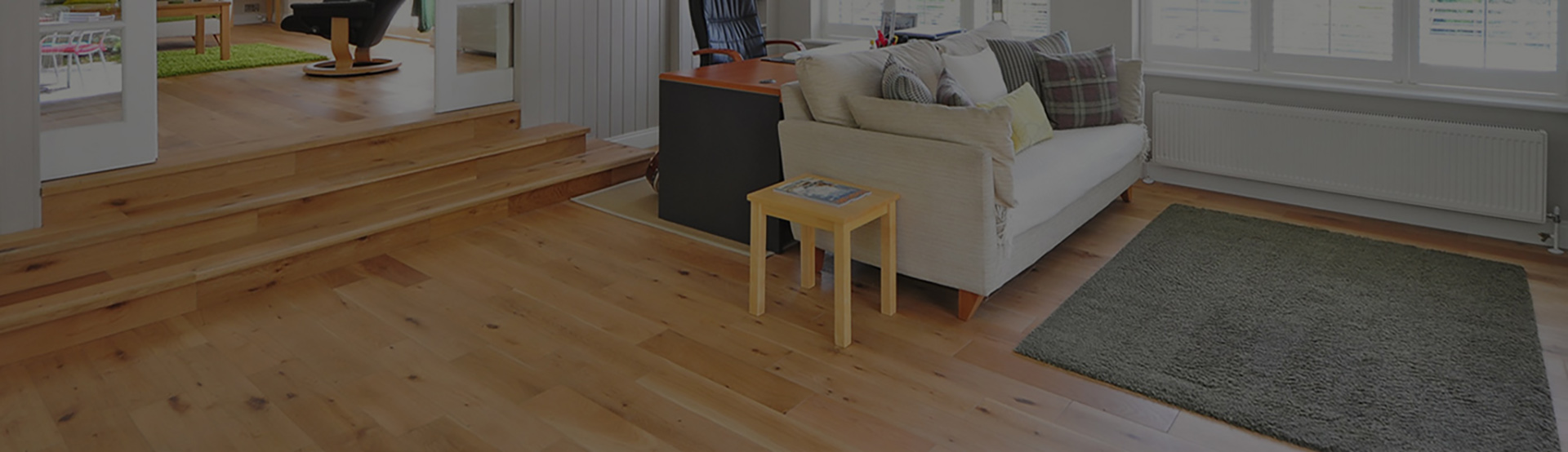 Heating hardwood floors