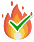 Cleaner heating environment icon