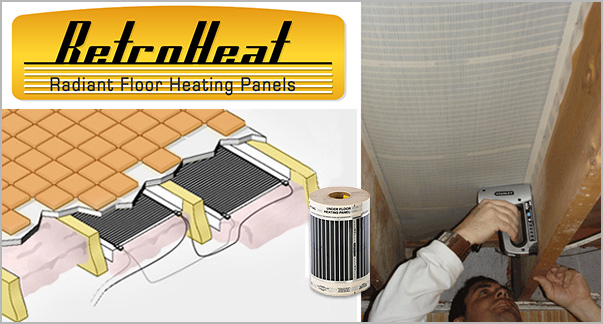RetroHeat floor heating systems logo