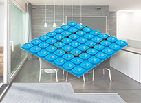 Prodeso radiant floor heating system membrane.