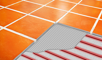 Radiant floor heating systems