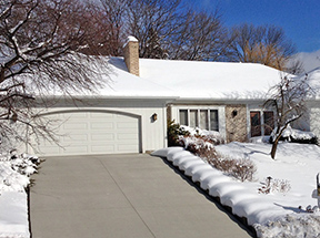 ClearZone heated driveway installed