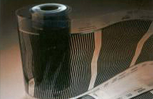RetroHeat heating element shown installed between floor joists