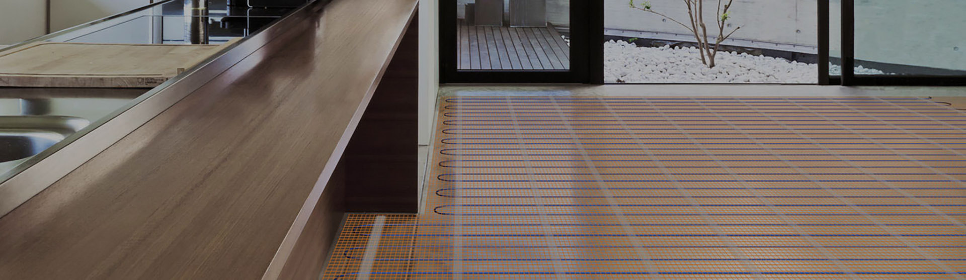 Radiant heated floors banner