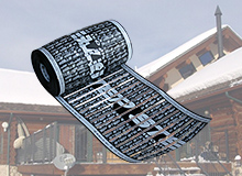 RoofHeat roof de-icing heat element.